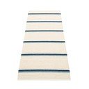 Passatoia da interno/esterno blu/color crema 70x180 cm Olle Blue Vanilla – Pappelina