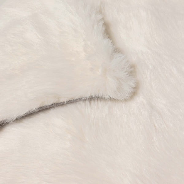 Coperta color crema in micropile 180x220 cm Mounty – douceur d'intérieur-image-3