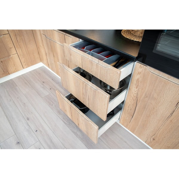 Cucina ad angolo con piano di lavoro (senza montaggio) 170-180 cm Nico - STOLKAR-image-1