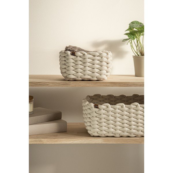 Cesto in tessuto 20x15x11 cm Peach Skin S – Bigso-image-3