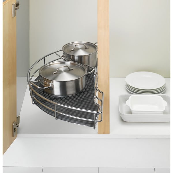 Tappetino antiscivolo nero per cassetti, 150 x 50 cm - Wenko-image-1