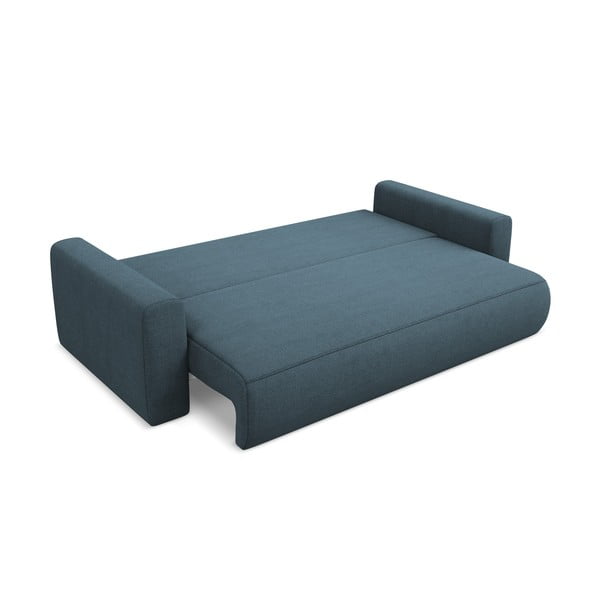 Divano blu allungabile/con contenitore 238 cm Kapua – Makamii-image-4