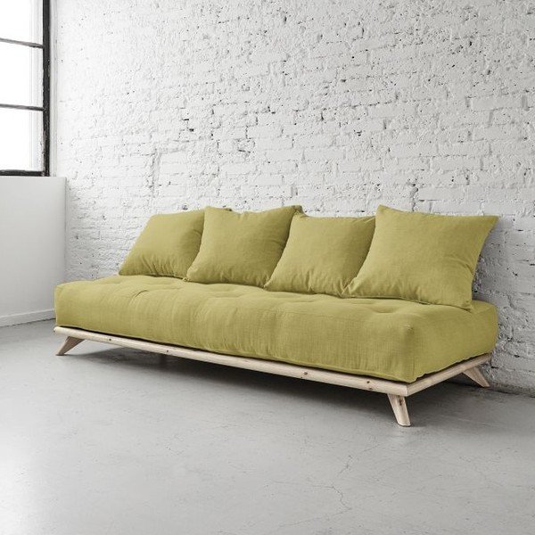 Pohovka Senza Natural/Avocado Green