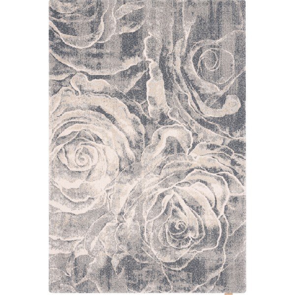 Tappeto in lana grigio 160x240 cm Ros - Agnella