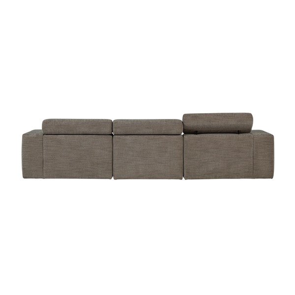 Divano angolare grigio reclinabile (con penisola a destra/con chaise lounge) Novi – WOOOD-image-2