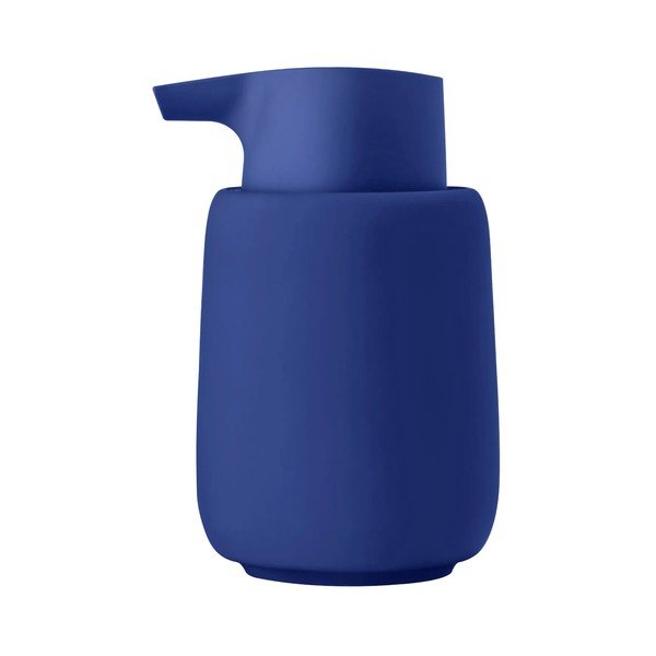 Dispenser per sapone blu in ceramica 250 ml Sono – Blomus-image-2