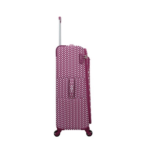 Valigia a 4 ruote viola e rosa Lollipops Jenny, altezza 77 cm - LOLLIPOPS-image-1