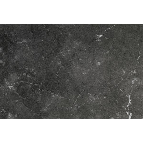 Comodino nero con piano effetto marmo Strington - Actona-image-3