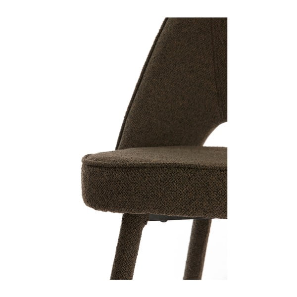 Sedia da pranzo marrone scuro Djeslin - Light & Living-image-4