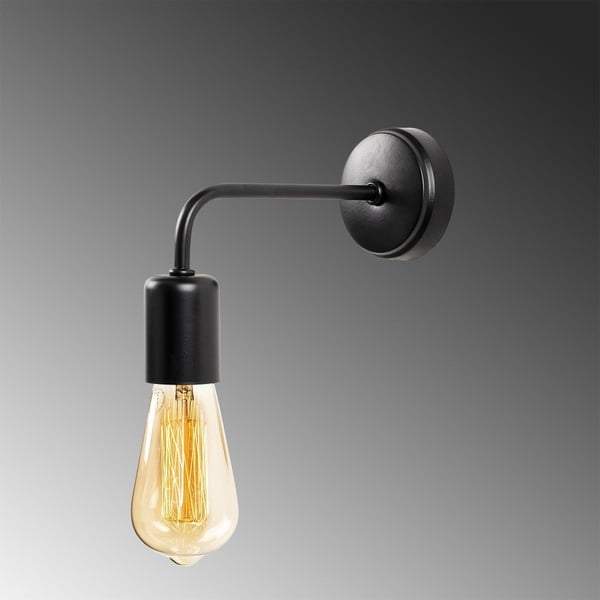 Lampada da parete nera Isidora – Opviq lights-image-1