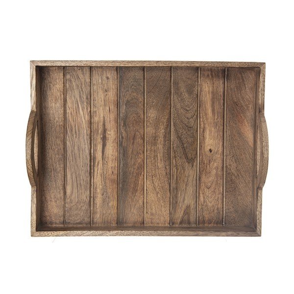 Vassoio da portata in legno 30,5x40,5 cm Mango - Orion-image-2