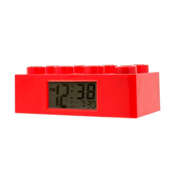 Orologio rosso con sveglia Brick - LEGO®-image-2