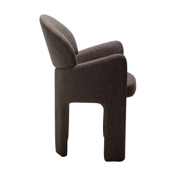 Sedia da pranzo marrone con braccioli Aole – DAN-FORM Denmark-image-4