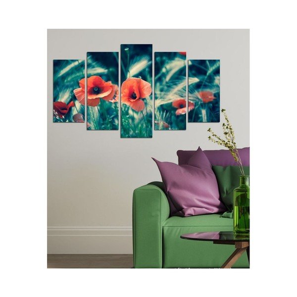 Quadro multiplo Danfeso, 102 x 60 cm - Insigne-image-1