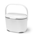 Contenitore per rifiuti compostabili bianco/grigio 2,5 l - Addis