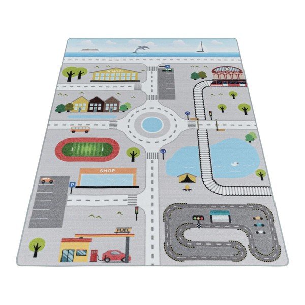 Tappeto da gioco per bambini grigio 140x200 cm Play – Ayyildiz Carpets-image-2