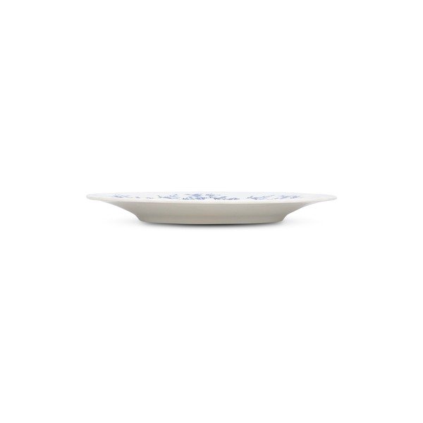 Piatto bianco/blu in porcellana ø 21 cm Retro – BonBistro-image-4