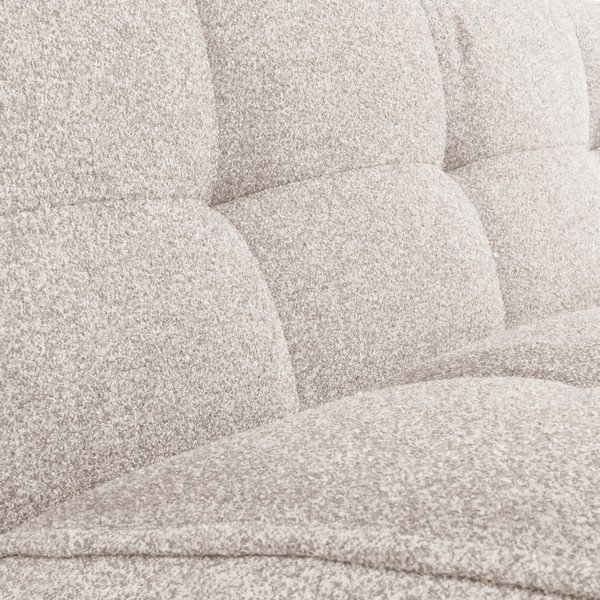 Divano beige con rivestimento in bouclé 204 cm Cluster – vtwonen-image-1