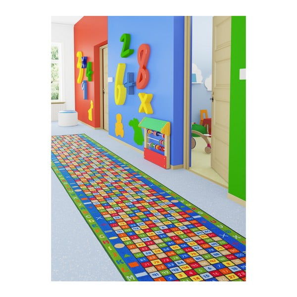 Battistrada per bambini Muro, 120 x 700 cm - Confetti