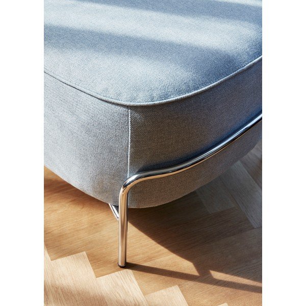 Pouf azzurro Chrome - Hübsch-image-2