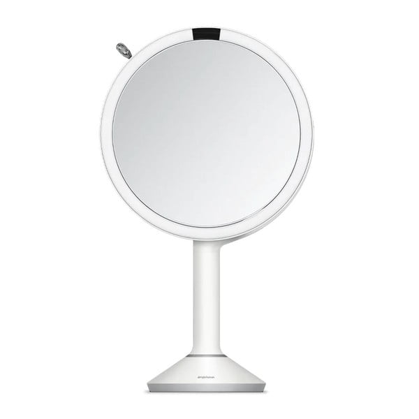 Specchio per make-up con illuminazione/con ingrandimento (5x) ø 20 cm Sensor Trio – simplehuman