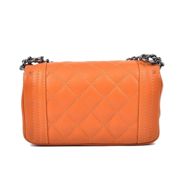 Borsa Mari in pelle marrone cognac - Isabella Rhea-image-1