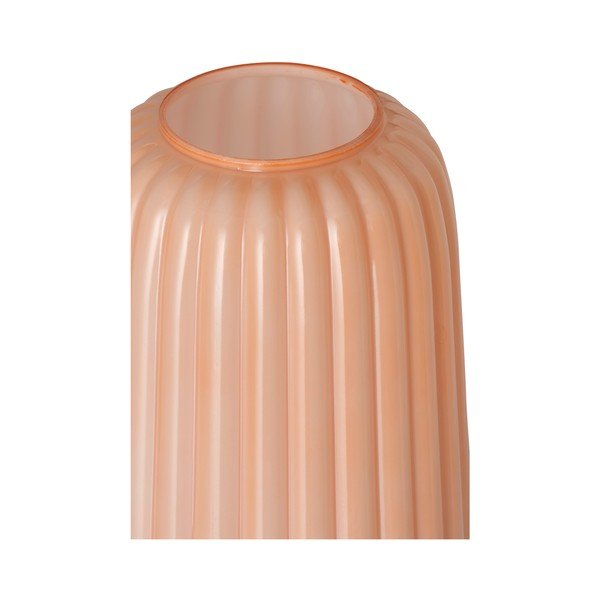 Lampada da tavolo color salmone in vetro (altezza totale 40 cm) Daria – Ellos Home-image-4