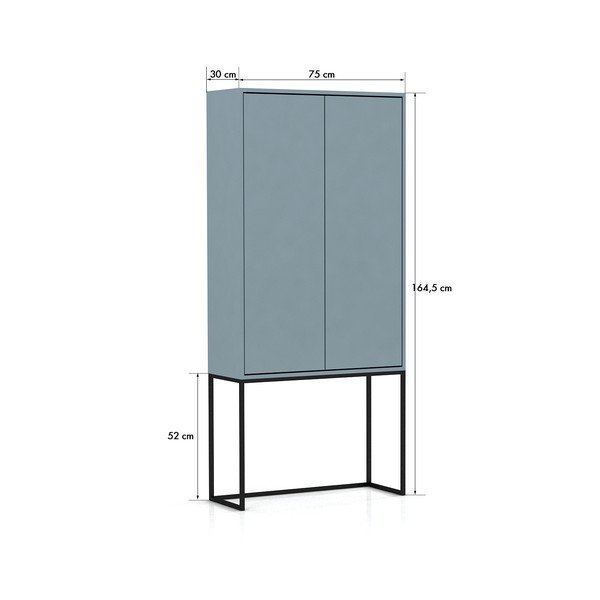 Mobile azzurro 75x164,5 cm Lennon - Really Nice Things-image-4