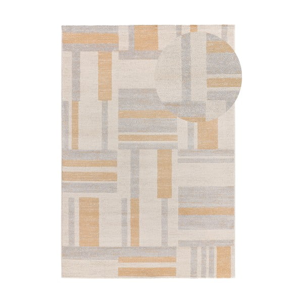 Tappeto grigio chiaro/color crema 160x230 cm Craft – Universal