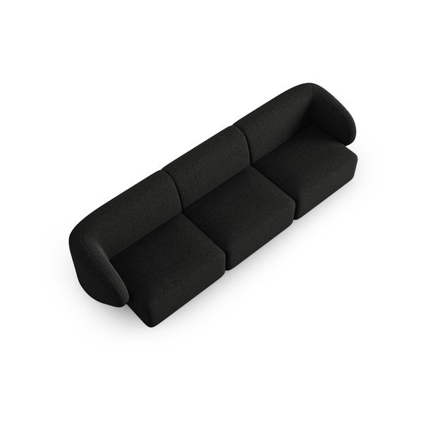 Divano nero 259 cm Shane - Micadoni Home-image-3