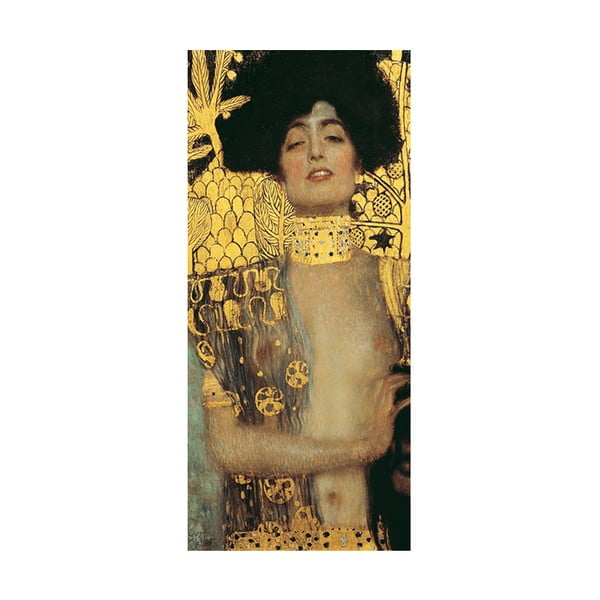 Riproduzione di un dipinto, 70 x 30 cm Gustav Klimt - Judith - Fedkolor
