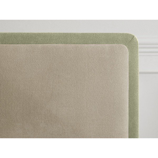 Letto matrimoniale imbottito beige imbottito con rete inclusa 180x200 cm Mara – Bobochic Paris-image-2