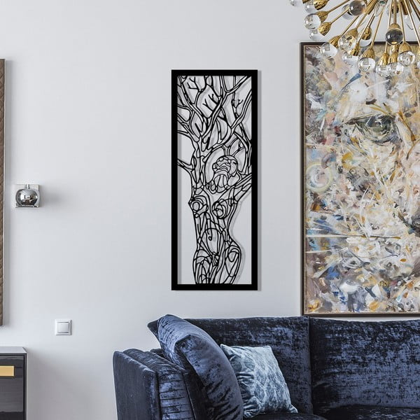 Decorazione murale in metallo 20x51 cm - Wallity-image-2