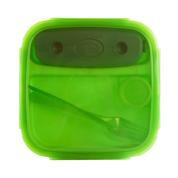 Cestino verde con posate e borsa termica Lunch, 1,5 l - Snips-image-4