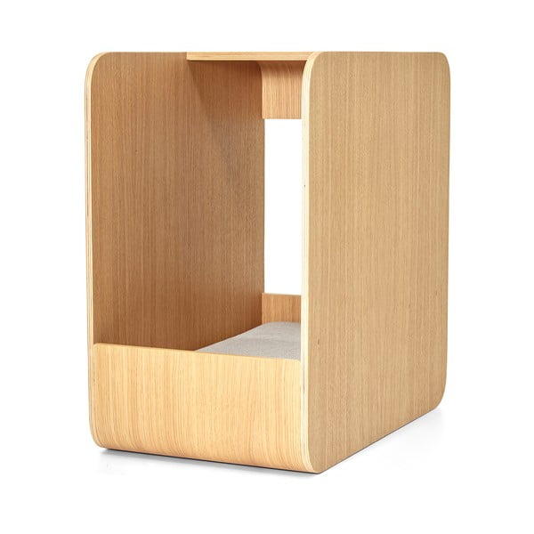 Struttura lettiera per gatti Alto House Oak Natural - MiaCara-image-3