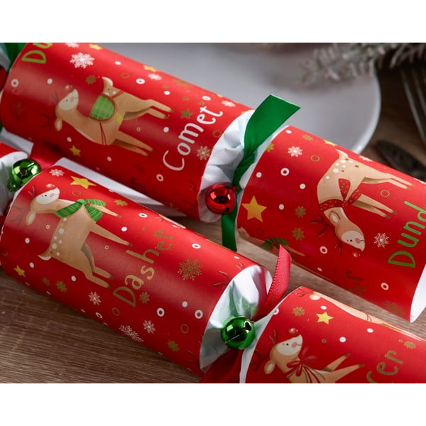 Set di cracker natalizi 6 pz Rudolph & Friends – Robin Reed-image-2