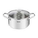 Pentola in acciaio inox con coperchio per induzione Cook Eat - Tefal