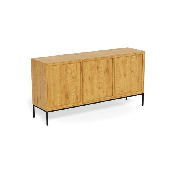 Credenza di colore naturale con effetto rovere 158x80x40 cm Palmdale – Actona