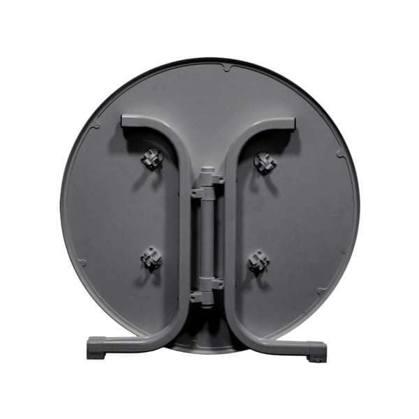 Tavolo da pranzo rotondo da giardino in metallo ø 70 cm Pizarra - Dajar-image-2