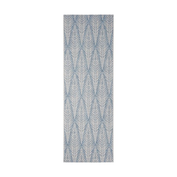 Tappeto da esterno grigio e blu , 70 x 200 cm Pella - NORTHRUGS