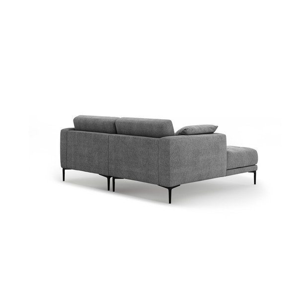 Divano angolare grigio (con penisola a sinistra/con chaise lounge) Bemy – Micadoni -image-2