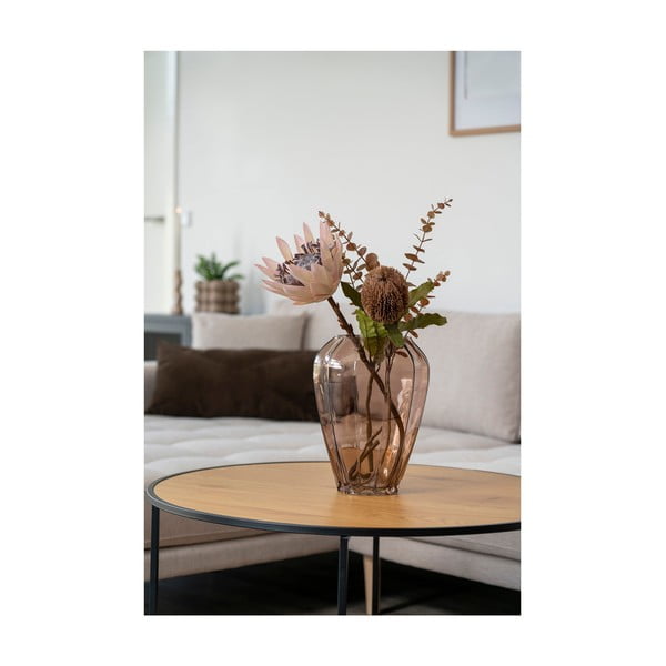 Vaso in vetro marrone (altezza 29 cm) - House Nordic-image-1