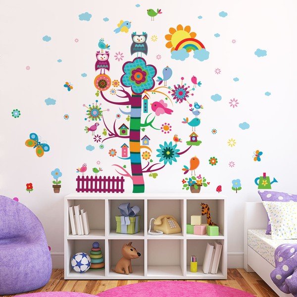 Set di adesivi murali per bambini Albero Magico - Ambiance