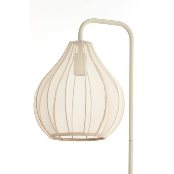 Lampada da terra beige con paralume in tessuto (altezza 156,5 cm) Elati - Light & Living-image-1