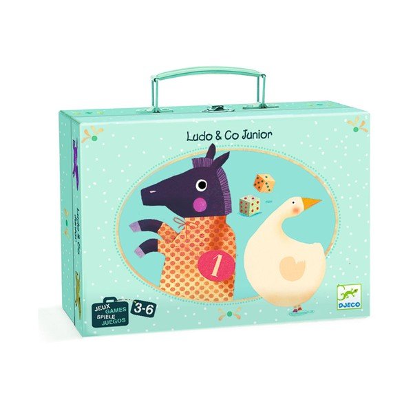 Gioco da tavolo Nomad Ludo & Co Junior - Djeco-image-1