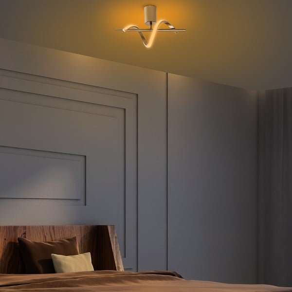 Plafoniera LED dorata 7x41 cm Likma – Opviq lights-image-4