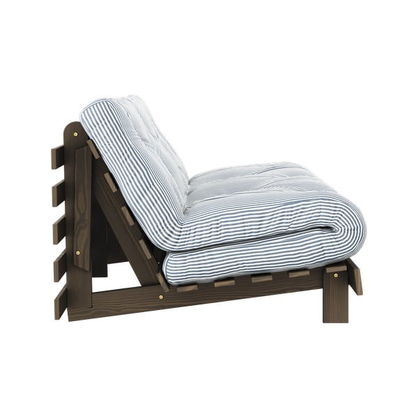 Divano letto bianco/azzurro 160 cm Roots - Karup Design-image-3