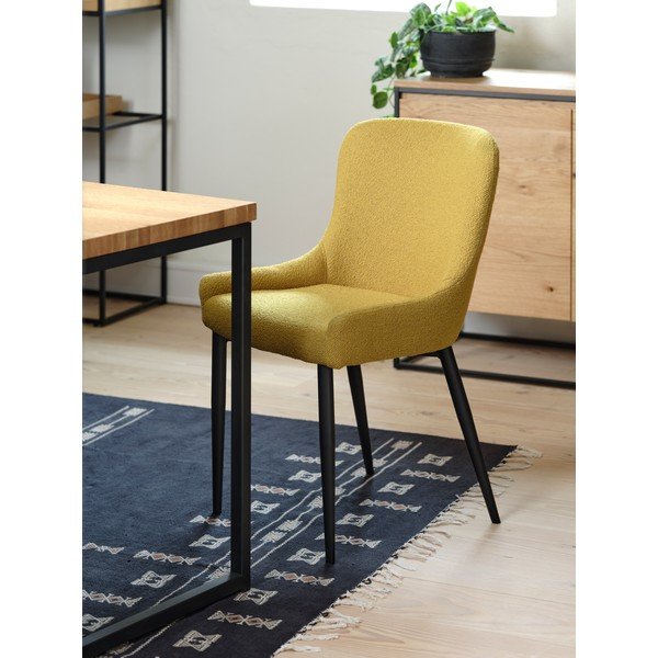 Tavolo da pranzo con piano in rovere decorato in colore naturale 90x180 cm Rivoli - Unique Furniture-image-1