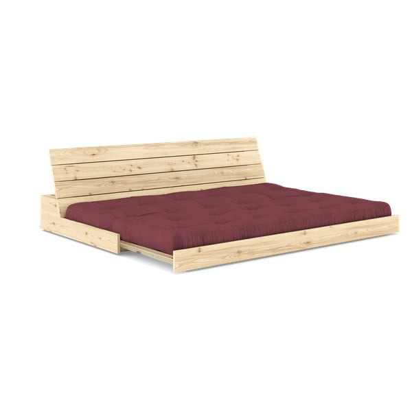 Divano letto bordeaux 196 cm Base - Karup Design-image-4