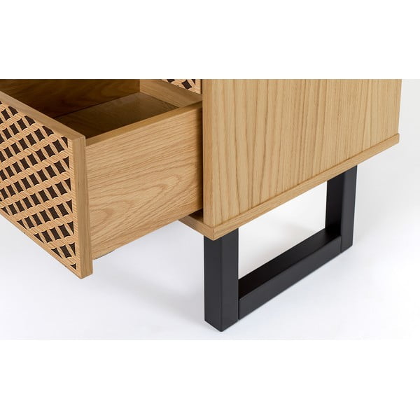 Comodino in rovere Camden Diamond Mora - Woodman-image-3